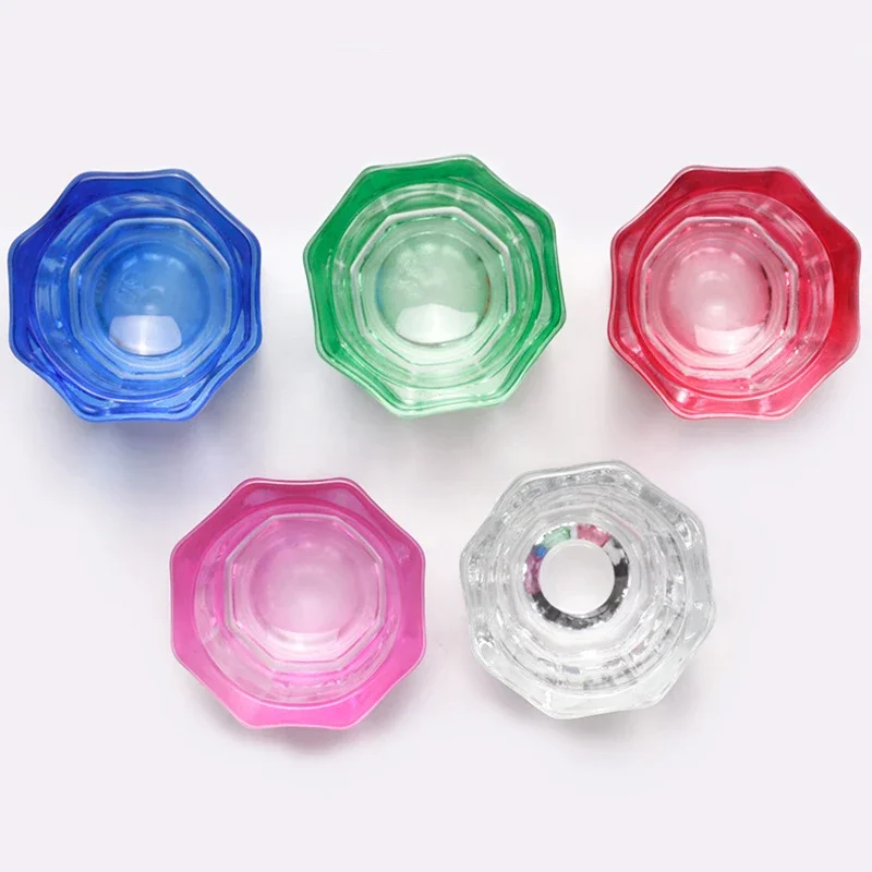 Crystal Glass Acrylic Powder Liquid Nail Cup Colorful Clear Dappen Dish Lid Bowl Cup Holder Container Equipment Nail Art Tools
Crystal Glass Acrylic Powder Liquid Nail Cup Colorful Clear Dappen Dish Lid Bowl Cup Holder Container Equipment Nail Art Tools