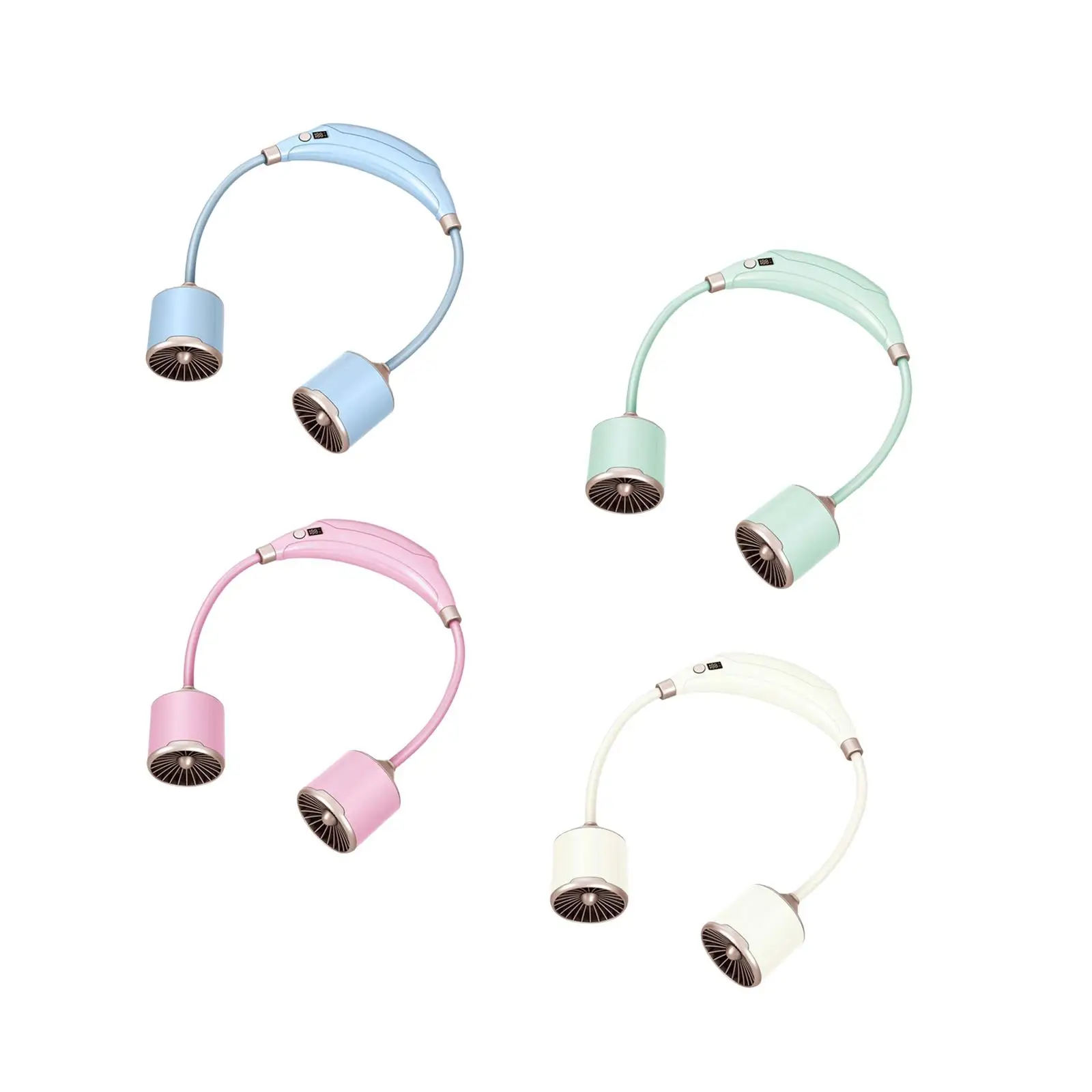 Neck Hanging Fan Adjustable Rechargeable Neck Cooling Fan Portable Necklace Fan for Camping Travel Sports Indoor Outdoor Hiking
Neck Hanging Fan Adjustable Rechargeable Neck Cooling Fan Portable Necklace Fan for Camping Travel Sports Indoor Outdoor Hiking