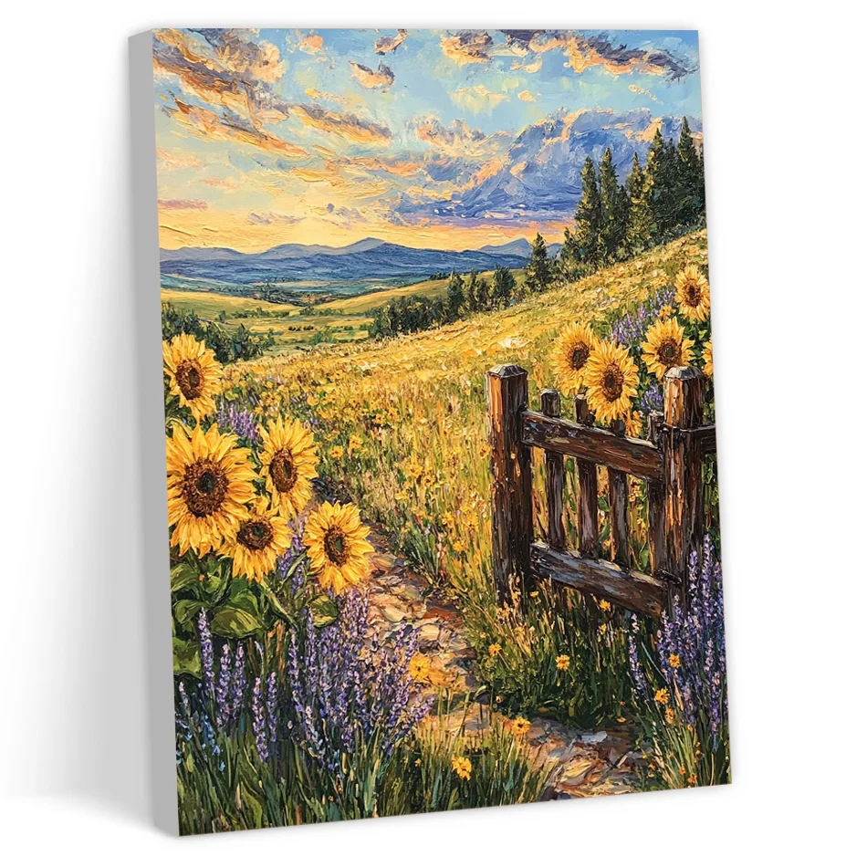 CHENISTORY Painting By Numbers On Canvas Color Markers Adults Crafts Coloring By Numbers Sunflower landscape Wall Decororation
CHENISTORY Painting By Numbers On Canvas Color Markers Adults Crafts Coloring By Numbers Sunflower landscape Wall Decororation