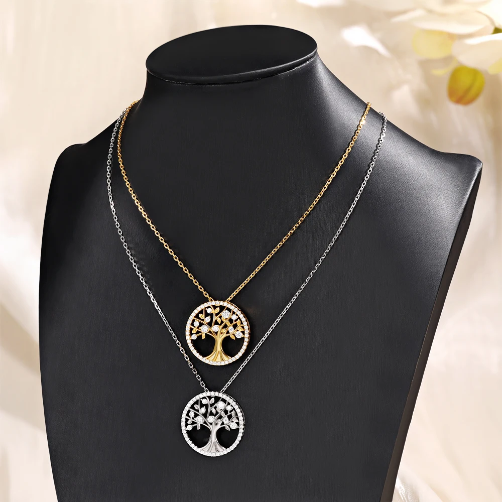 Pretty Beauty Moissanite Tree of Life Pendant Necklace for Women 925 Silver Diamond Necklace Jewelry Christmas Gift for Daugther
Pretty Beauty Moissanite Tree of Life Pendant Necklace for Women 925 Silver Diamond Necklace Jewelry Christmas Gift for Daugther