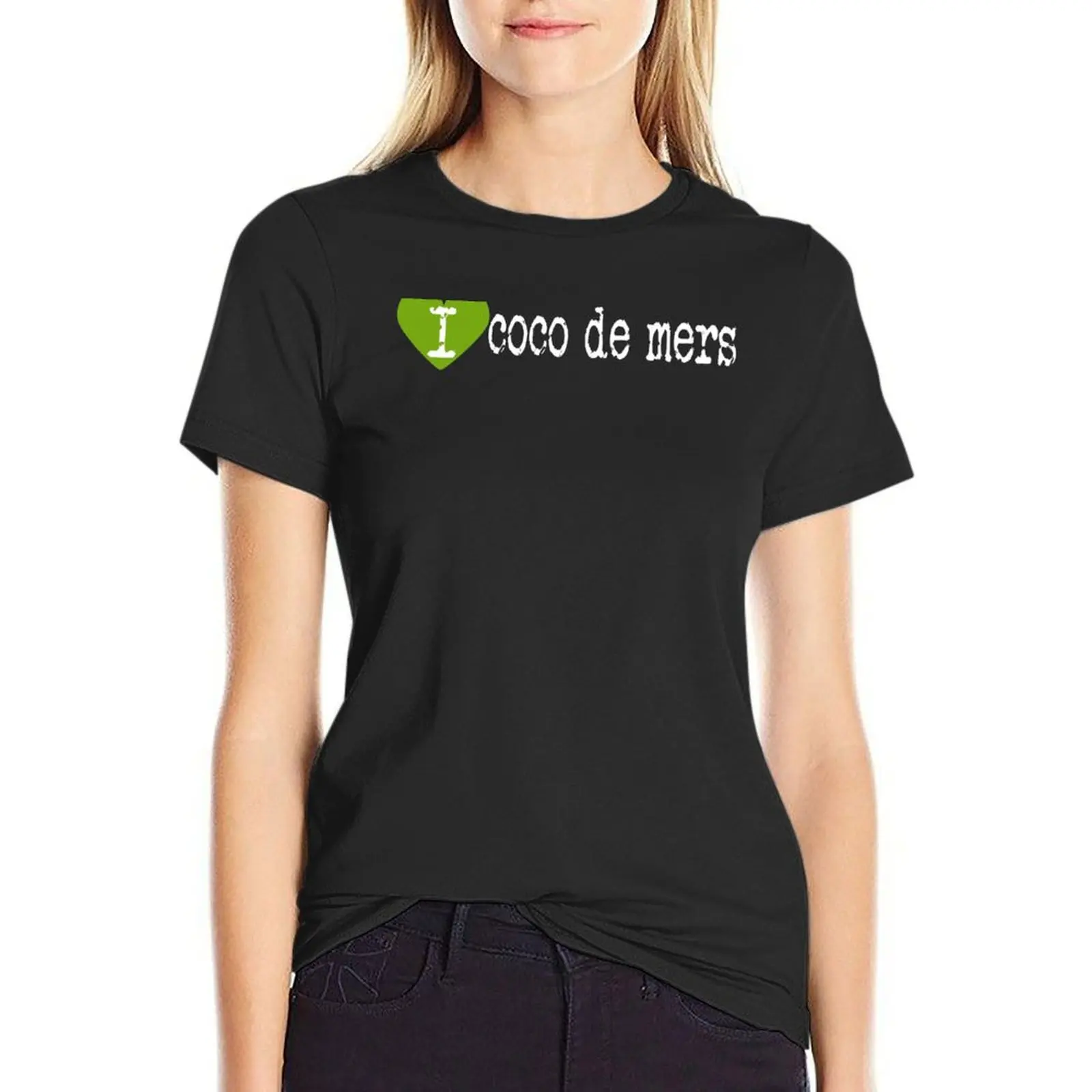 I Heart coco de mers Love coco de mers T-shirt korean fashion summer tops summer top t-shirts for Women graphic tees
I Heart coco de mers Love coco de mers T-shirt korean fashion summer tops summer top t-shirts for Women graphic tees