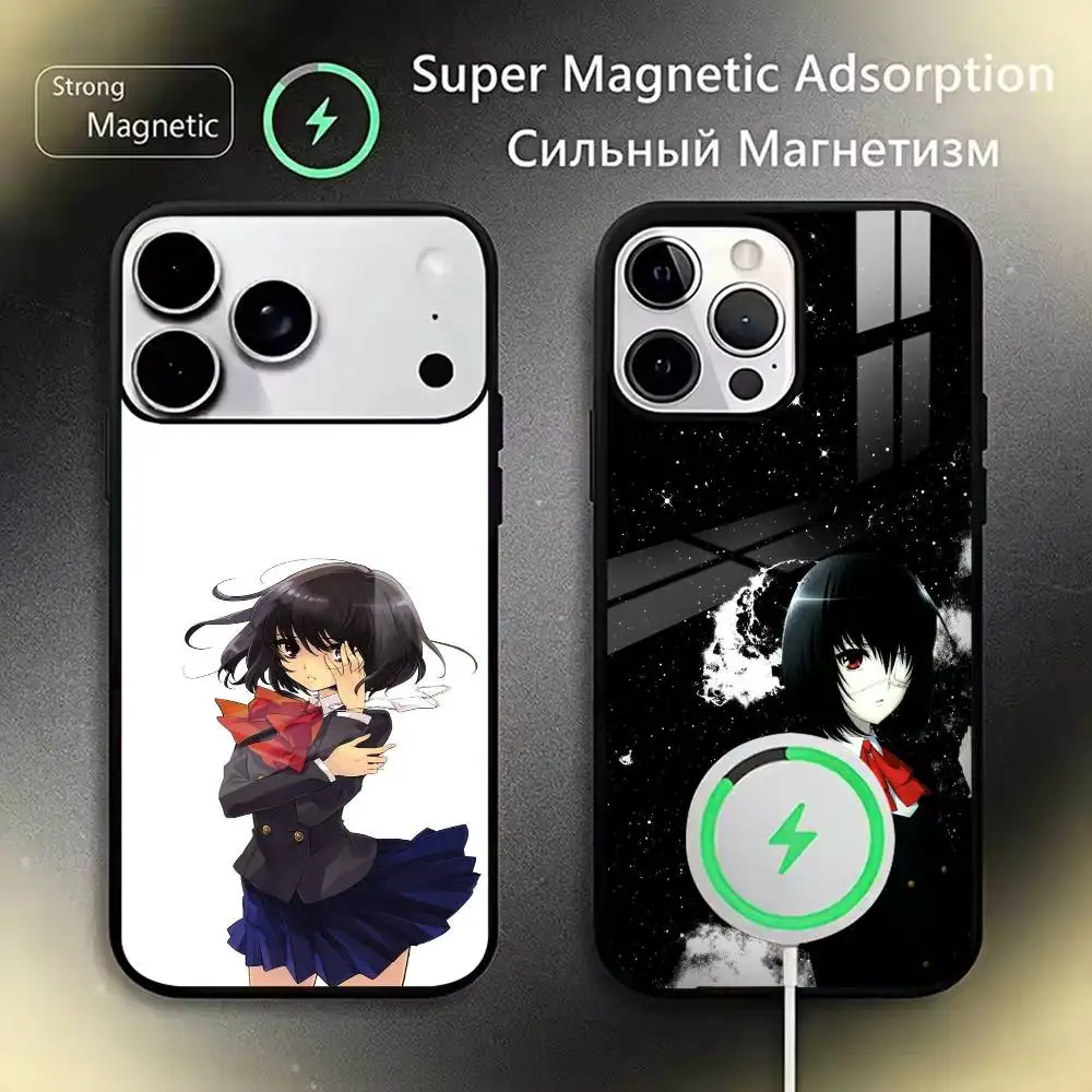 Another Mei Misaki Phone Case For iPhone17,16,15,14,13,12,11 Plus,Pro Magnetic For Magsafe Wireless Charging
Another Mei Misaki Phone Case For iPhone17,16,15,14,13,12,11 Plus,Pro Magnetic For Magsafe Wireless Charging