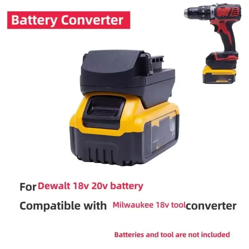 Batteries Converter Adapter For Dewalt 18V 20V Lithium Ion Convert To Milwaukee 18V Cordless Tool (Adaptor Only)
Batteries Converter Adapter For Dewalt 18V 20V Lithium Ion Convert To Milwaukee 18V Cordless Tool (Adaptor Only)