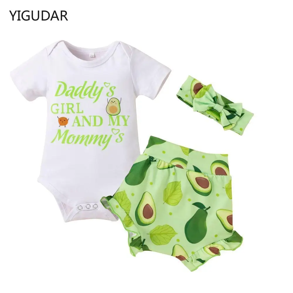2022 Baby Summer Clothing Newborn Infant Baby Girls Ruffle Tops Jumpsuit Romper +Green Tutu Shorts Pants Headband Outfits Set
2022 Baby Summer Clothing Newborn Infant Baby Girls Ruffle Tops Jumpsuit Romper +Green Tutu Shorts Pants Headband Outfits Set
