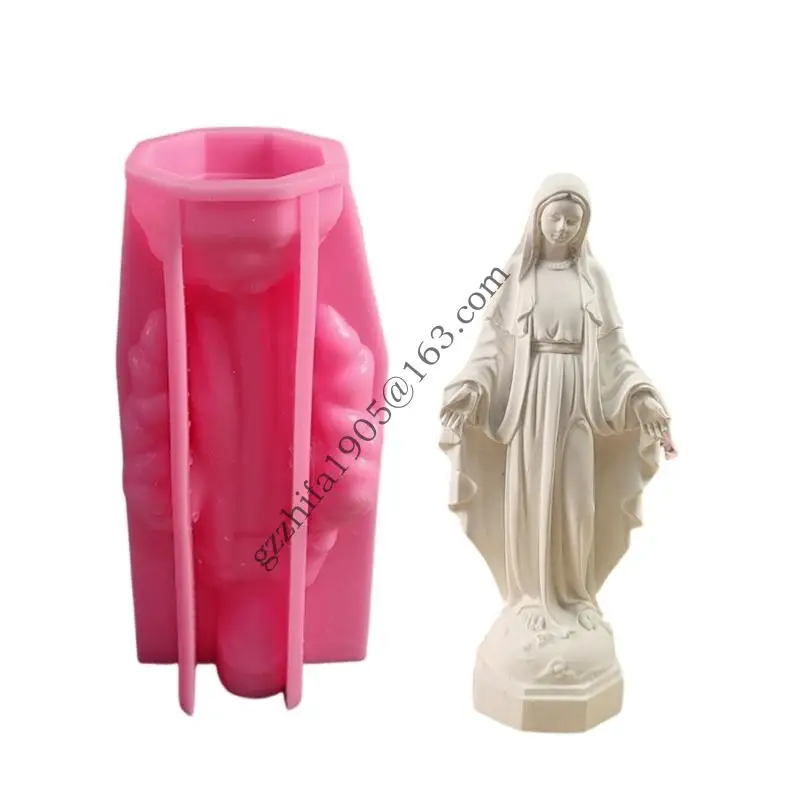 Flexible Silicone Mould for Crafting Supplies Virgins Figurines Home Decoration A5KE
Flexible Silicone Mould for Crafting Supplies Virgins Figurines Home Decoration A5KE