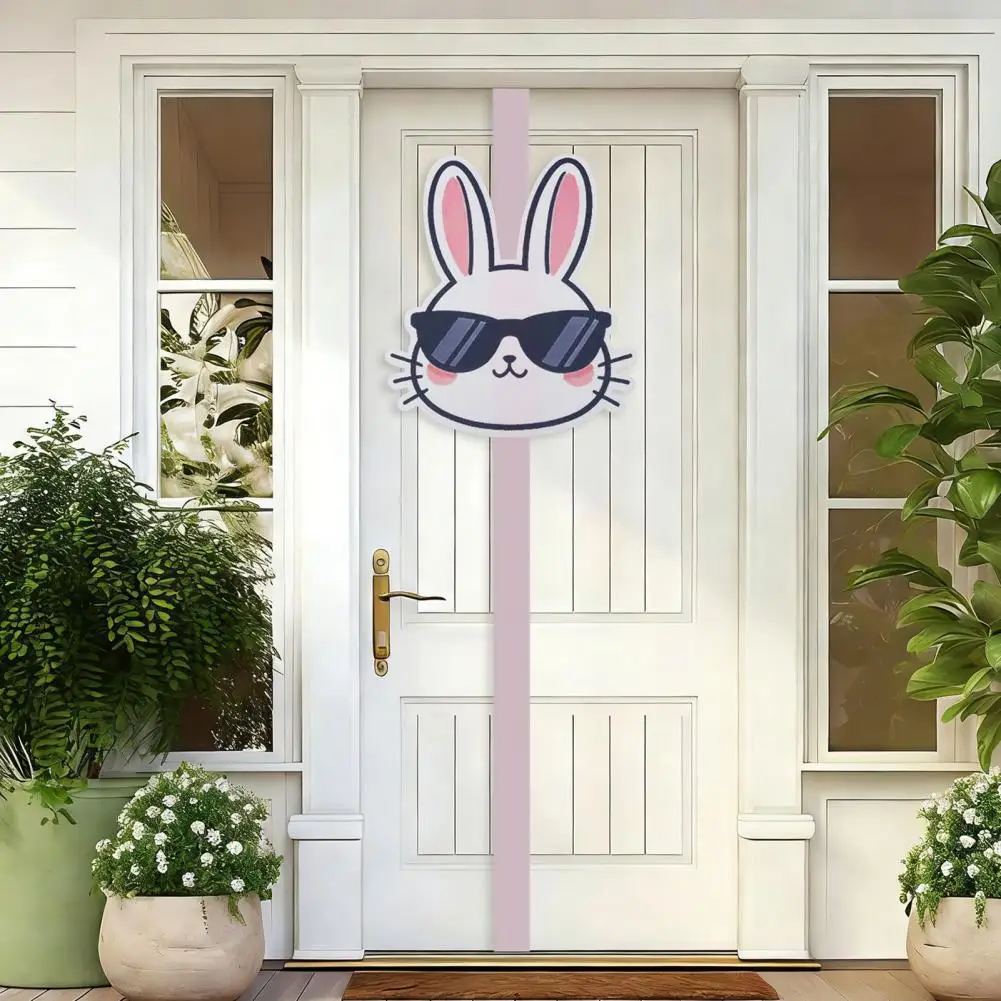 Cute Bunny Wall Hanging Easter Door Frame Decoration Easter Bunny Door Decor Easter Bunny Door Frame Decor with Ribbon Bows
Cute Bunny Wall Hanging Easter Door Frame Decoration Easter Bunny Door Decor Easter Bunny Door Frame Decor with Ribbon Bows
