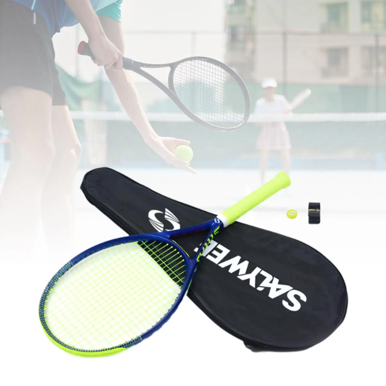 Tennis Racquet, Practice Lightweight, Training Equipment ,Solo Tennis Ball for Summer Player Men Women
Tennis Racquet, Practice Lightweight, Training Equipment ,Solo Tennis Ball for Summer Player Men Women
