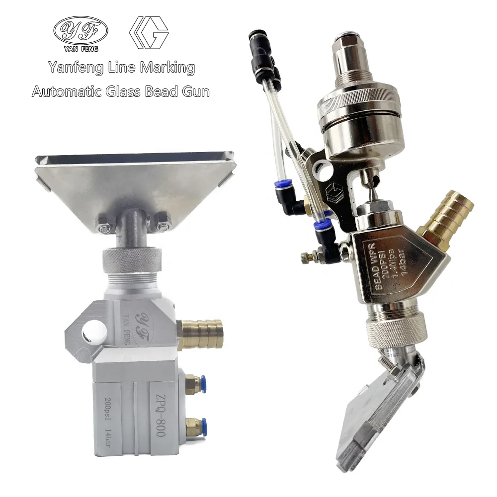 Yanfeng 24G979 Line Marking Automatic Glass Bead Gun Single Acting Spray Gun Road Marking Machine
Yanfeng 24G979 Line Marking Automatic Glass Bead Gun Single Acting Spray Gun Road Marking Machine