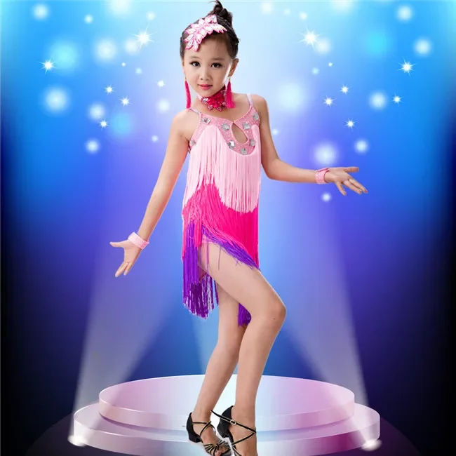 Fringe Latin Dance Competition Sexy Child latin Dance Dress for Girls Samba Salsa Costumes for Kids
Fringe Latin Dance Competition Sexy Child latin Dance Dress for Girls Samba Salsa Costumes for Kids