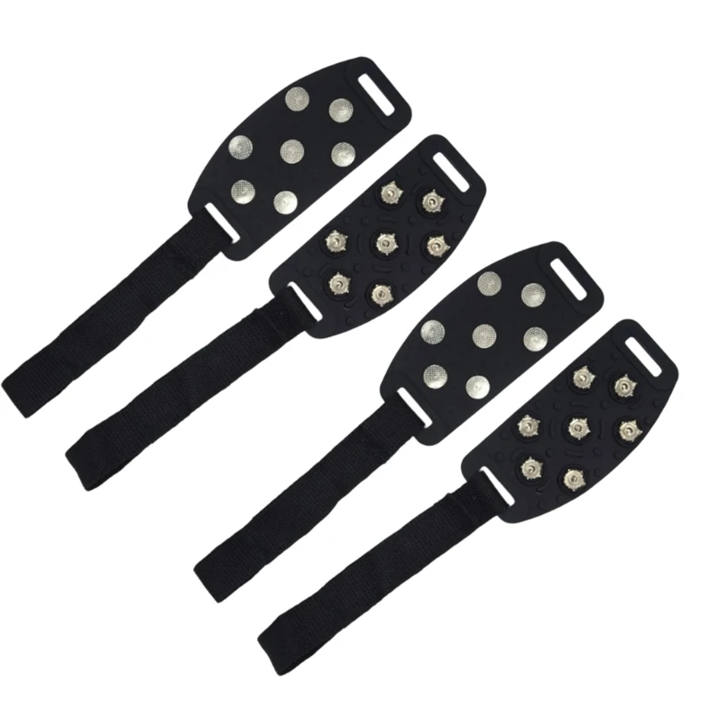 A0KA 4Pieces Nonslip Shoe Attachments Including 7 Teeth Design Magical Tape for Shoe
A0KA 4Pieces Nonslip Shoe Attachments Including 7 Teeth Design Magical Tape for Shoe