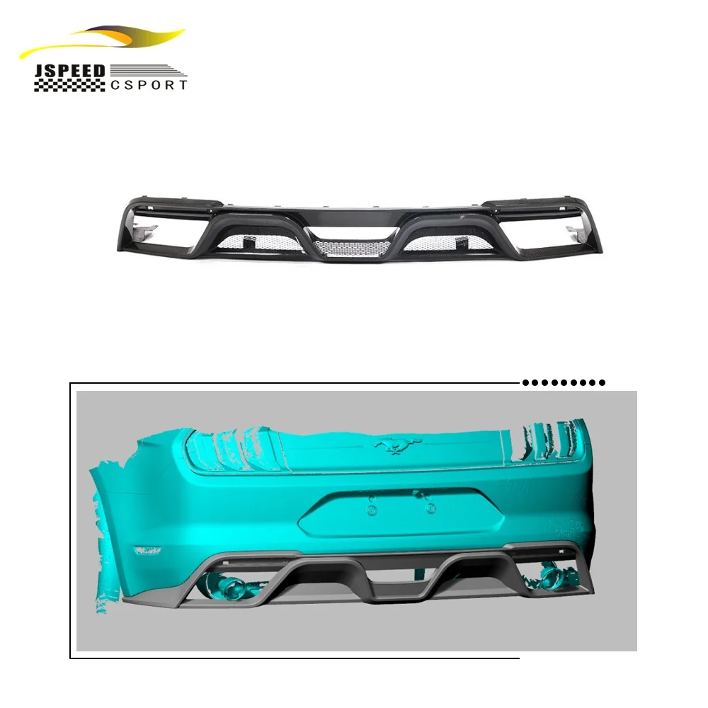 Suitable for Carbon fiber rear diffuser Ford Mustang GT COUPE 2-door 2018-2019
Suitable for Carbon fiber rear diffuser Ford Mustang GT COUPE 2-door 2018-2019