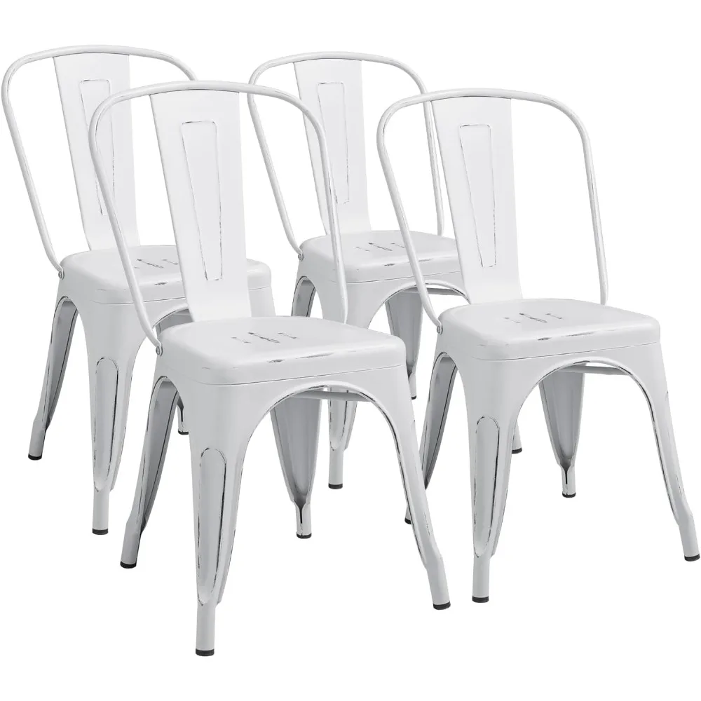 Metal Dining Chair Indoor Outdoor Use Stackable Chic Side Classic Trattoria Metal Chairs Set of 4 for Kitchen, Dining Room, Bis
Metal Dining Chair Indoor Outdoor Use Stackable Chic Side Classic Trattoria Metal Chairs Set of 4 for Kitchen, Dining Room, Bis