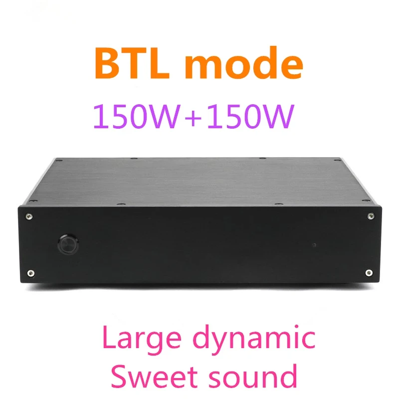 ZEROZONE 150W+150W Digital Power Amplifier TPA3255 High Power Pure Post-stage Amplifier Supports XRL True Balance Input
ZEROZONE 150W+150W Digital Power Amplifier TPA3255 High Power Pure Post-stage Amplifier Supports XRL True Balance Input