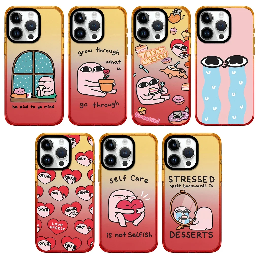 Cartoon Crying Face Peach Gradient 2.0 Acrylic Border iPhone 12 13 14 15 16 Pro Max Protective Case, Fits iPhone 16 Pro Max
Cartoon Crying Face Peach Gradient 2.0 Acrylic Border iPhone 12 13 14 15 16 Pro Max Protective Case, Fits iPhone 16 Pro Max