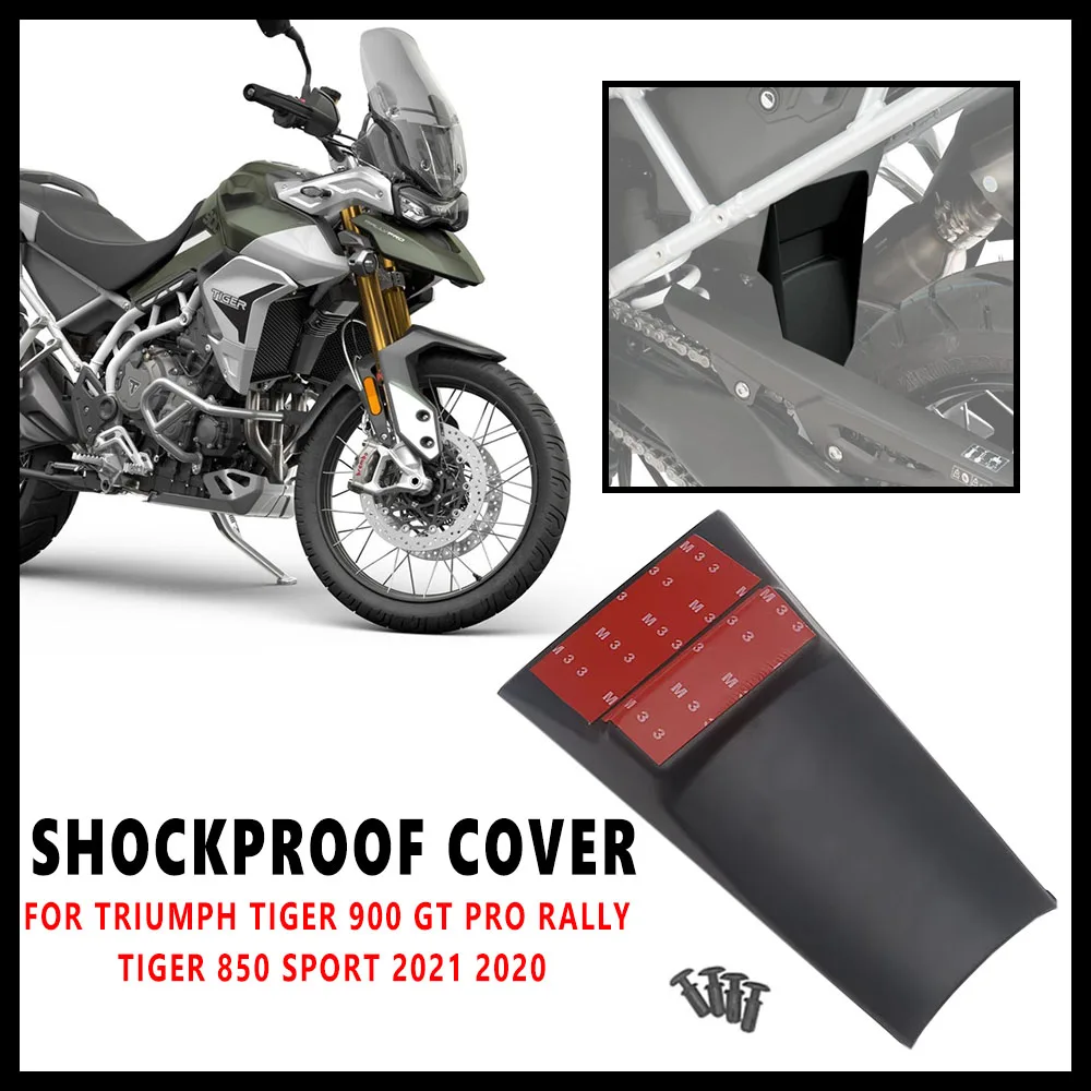 NEW Motorcycle Accessory Shock Shield - Rear Hugger Alternative For TRIUMPH TIGER 900 GT PRO RALLY TIGER 850 Sport 2021 2020
NEW Motorcycle Accessory Shock Shield - Rear Hugger Alternative For TRIUMPH TIGER 900 GT PRO RALLY TIGER 850 Sport 2021 2020