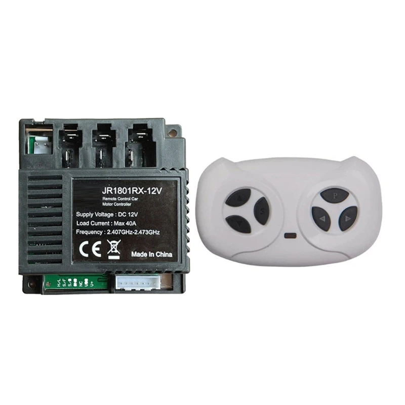 JR1801RX-12V Receiver For Kids Electric Car 2.4G Remote Control 2.4G Remote Control
JR1801RX-12V Receiver For Kids Electric Car 2.4G Remote Control 2.4G Remote Control