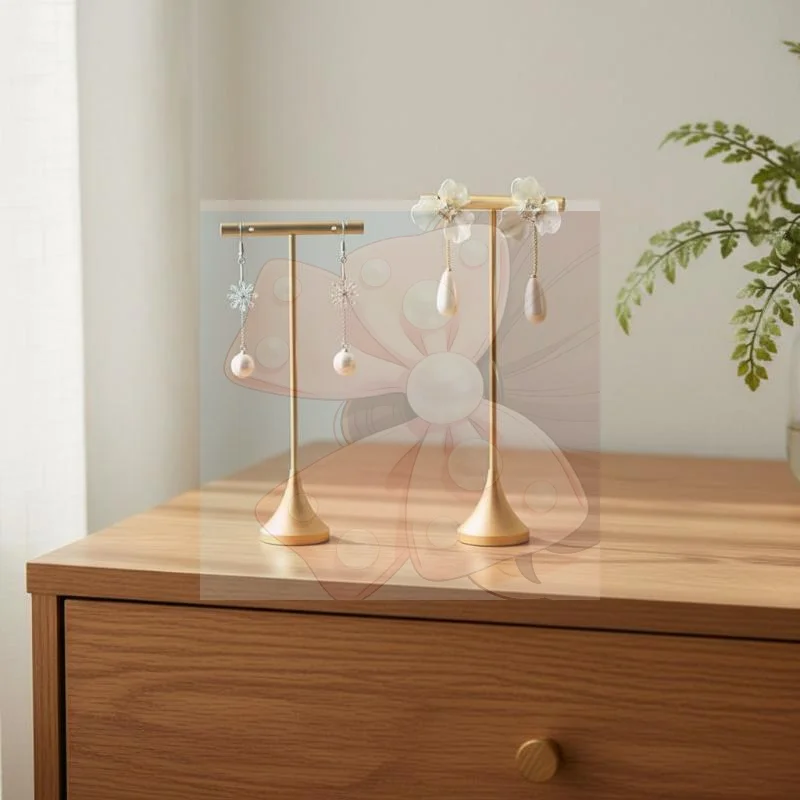 Aluminum Alloy T-Shape Earring Display Stand Storage Shelf Detachable Dangle Jewelry Ring Organizer Moisture-proof Space Saving
Aluminum Alloy T-Shape Earring Display Stand Storage Shelf Detachable Dangle Jewelry Ring Organizer Moisture-proof Space Saving