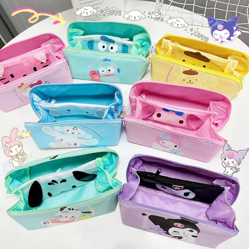 Sanrio Cute Large Capacity Pencil Case Hello Kitty Cinnamoroll Kuromi Melody Pencil Bag Pen Case Kids Stationery School Supplies
Sanrio Cute Large Capacity Pencil Case Hello Kitty Cinnamoroll Kuromi Melody Pencil Bag Pen Case Kids Stationery School Supplies
