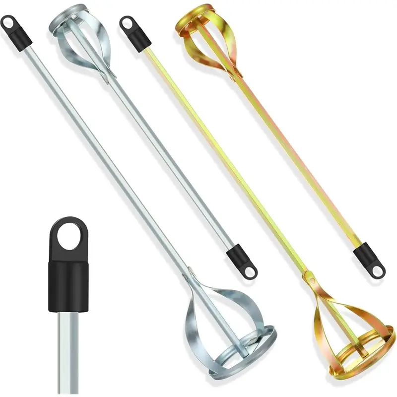 WORTHOWN-4 Pcs Paint Mixer For Drill Paint Stirrer Fits 1-5 Gallon Buckets For All Standard Drill Bits, For Concrete Resin Epoxy
WORTHOWN-4 Pcs Paint Mixer For Drill Paint Stirrer Fits 1-5 Gallon Buckets For All Standard Drill Bits, For Concrete Resin Epoxy