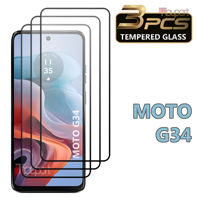 3 шт. закаленное стекло для Motorola Moto G34 Защитная пленка для экрана Moto G34 стекло
3 шт. закаленное стекло для Motorola Moto G34 Защитная пленка для экрана Moto G34 стекло