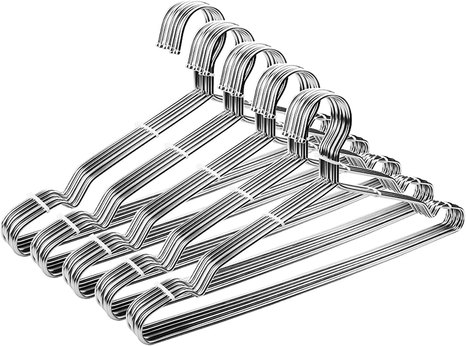 Набор из 50 больших проволочных вешалок, нескользящие, сверхпрочные, металлические, тонкие, из нержавеющей стали, для экономии места, для одежды
Набор из 50 больших проволочных вешалок, нескользящие, сверхпрочные, металлические, тонкие, из нержавеющей стали, для экономии места, для одежды