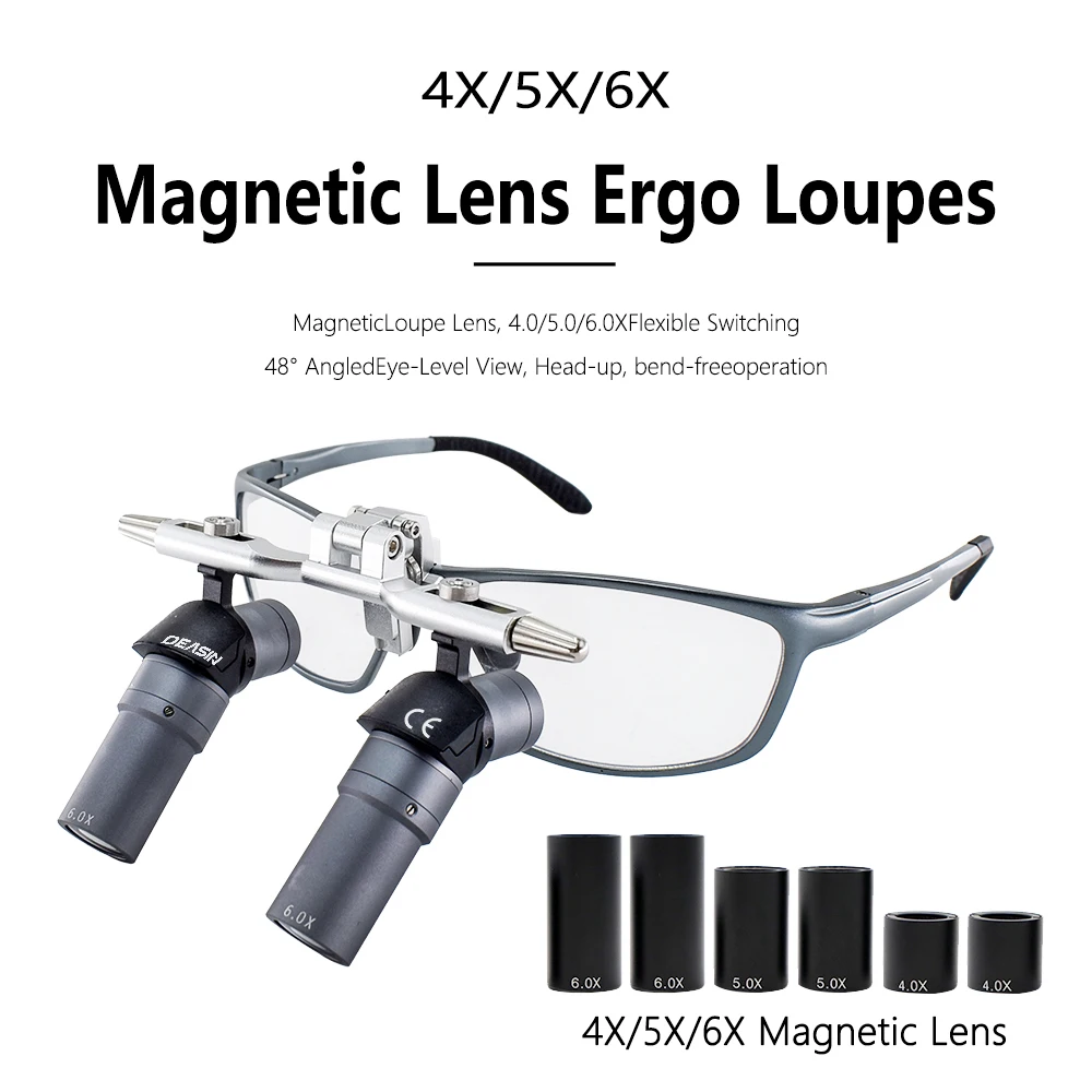 ASLL203 CE approval Ergo Loupes 4X5X6X Medical Magnifying Glass Dentist Surgical Medical Loupes
ASLL203 CE approval Ergo Loupes 4X5X6X Medical Magnifying Glass Dentist Surgical Medical Loupes