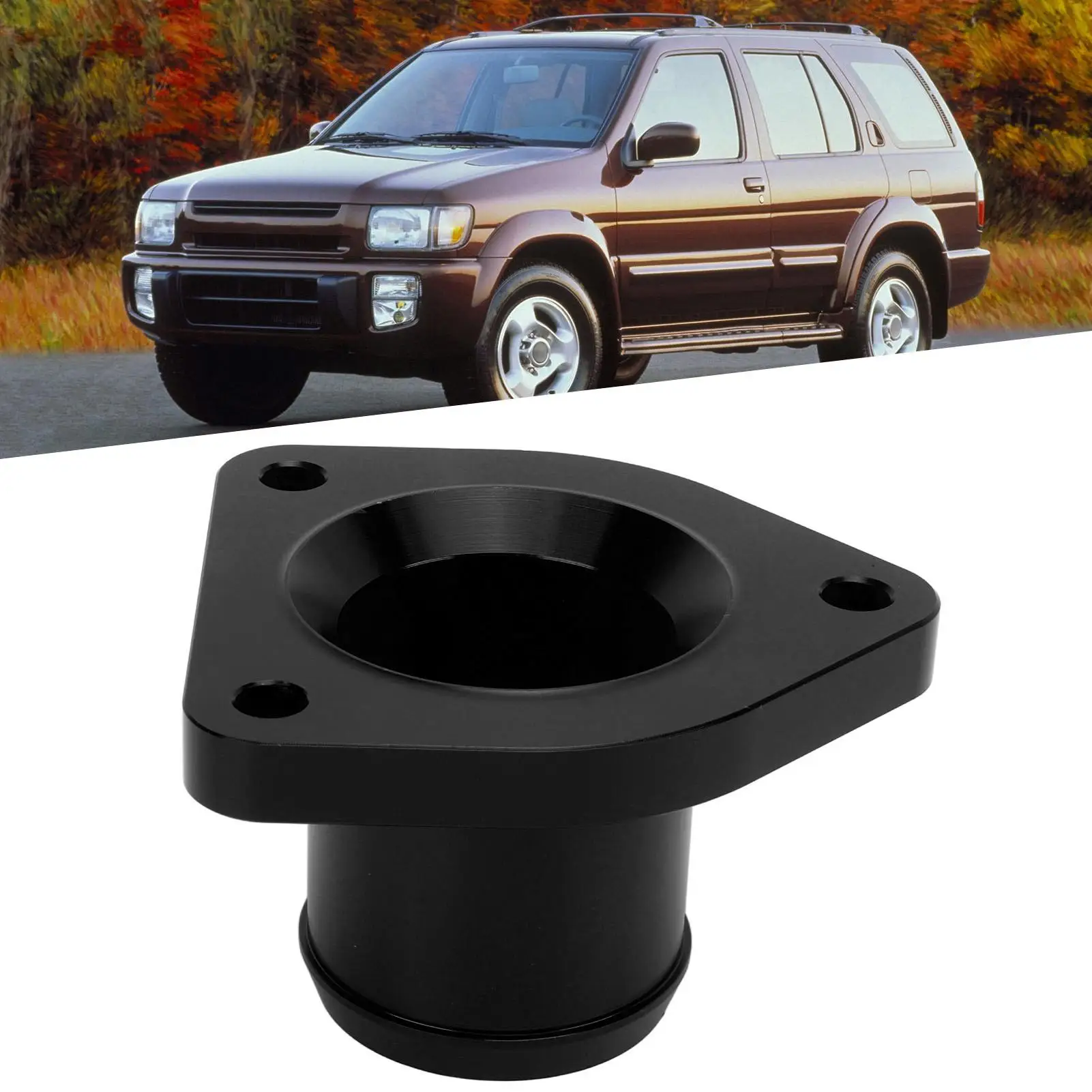 Корпус термостата 6061‐T6 Замена алюминиевого сплава для Ford Powerstroke 7.3L 1999‐2003 гг., черный
Корпус термостата 6061‐T6 Замена алюминиевого сплава для Ford Powerstroke 7.3L 1999‐2003 гг., черный