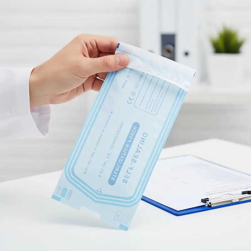 【*】200PCS Self-Sealing Sterilizer Pouches Bags 4 Size Disposable Nail Art Disinfection Bag Tattoo Nail Dental Tool Storage Bag
【*】200PCS Self-Sealing Sterilizer Pouches Bags 4 Size Disposable Nail Art Disinfection Bag Tattoo Nail Dental Tool Storage Bag