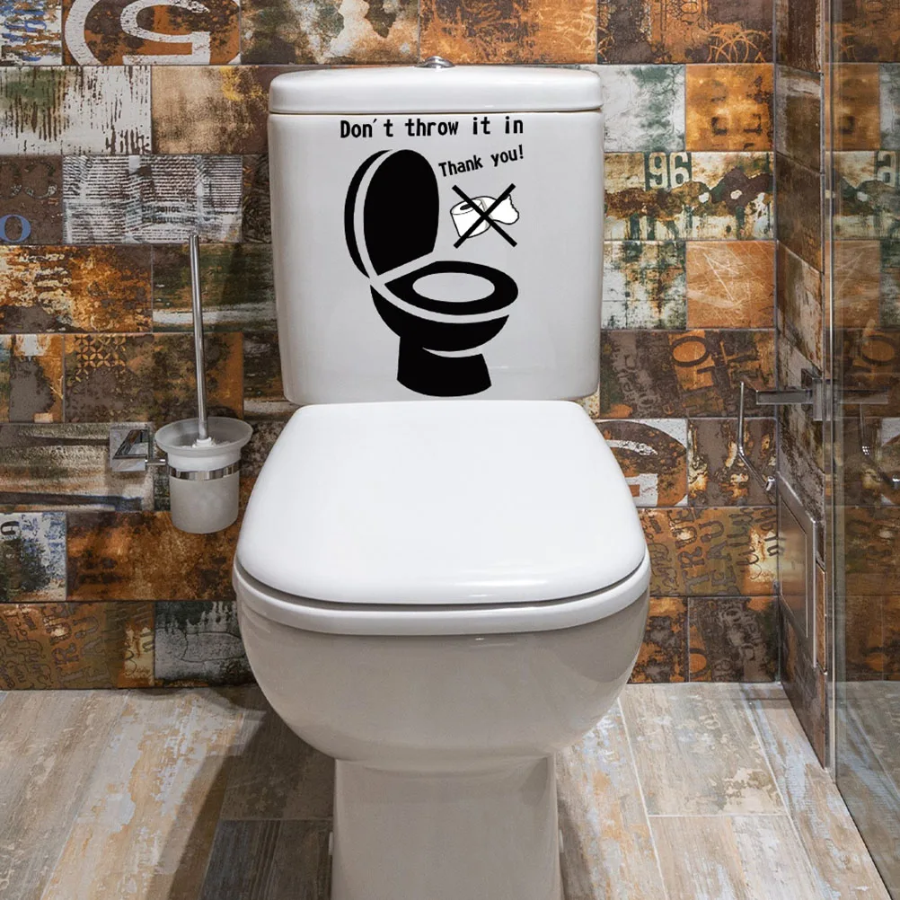 3pcs Toilet Sticker Adhesive Reminder Removable Decal Seat Cover Wall Art PVC Material Self Adhesive Fits Smooth Surfaces
3pcs Toilet Sticker Adhesive Reminder Removable Decal Seat Cover Wall Art PVC Material Self Adhesive Fits Smooth Surfaces