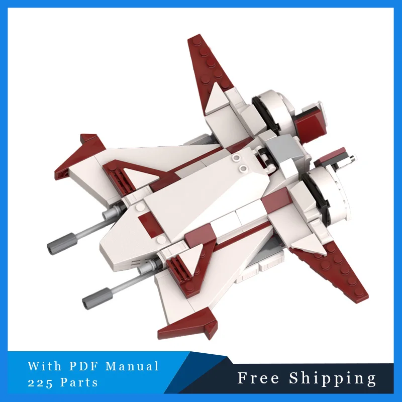 225 деталей, серия Star Battle, роскошный Snubfighter MOC, креативные строительные блоки, модель DIY, развивающая игрушка для мальчиков, рождественские подарки
225 деталей, серия Star Battle, роскошный Snubfighter MOC, креативные строительные блоки, модель DIY, развивающая игрушка для мальчиков, рождественские подарки