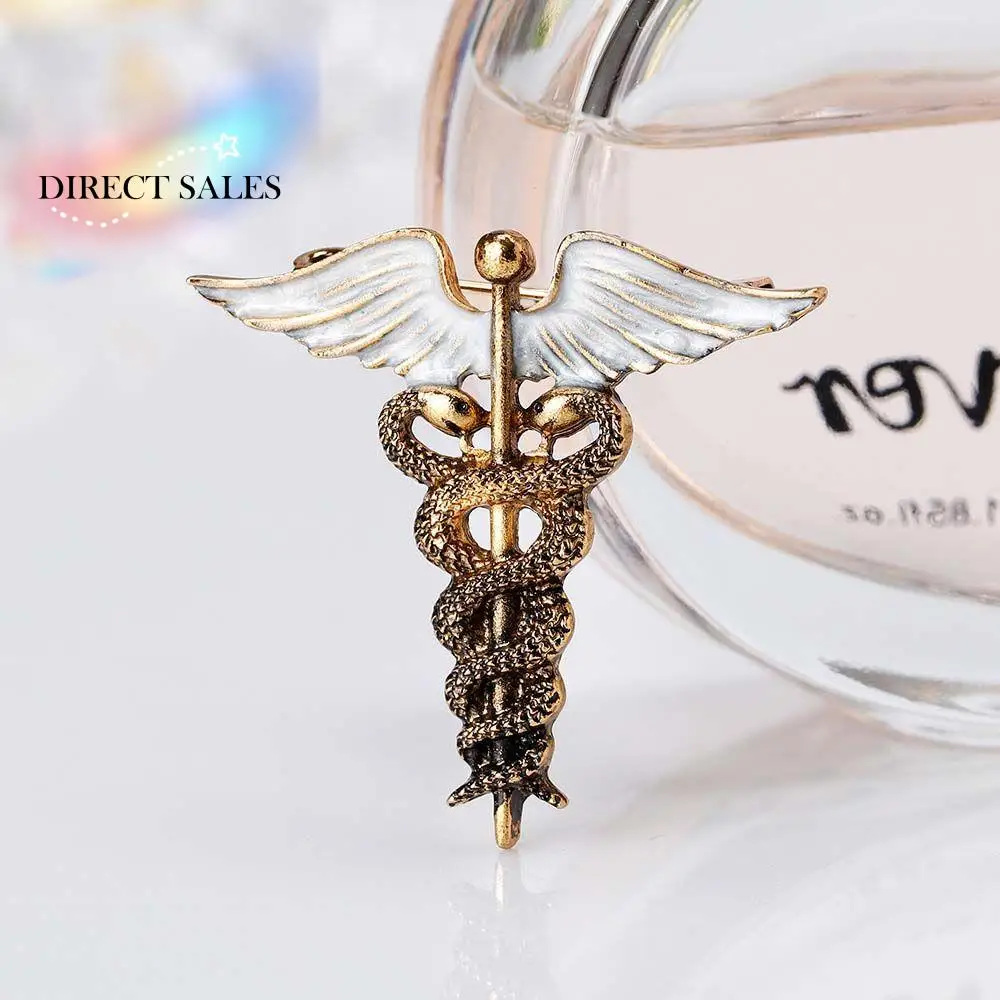 Party Retro Collar Clothing Enamel Metal Badge Rod Caduceus Brooch Pins Accessories Jewelry Corsage
Party Retro Collar Clothing Enamel Metal Badge Rod Caduceus Brooch Pins Accessories Jewelry Corsage