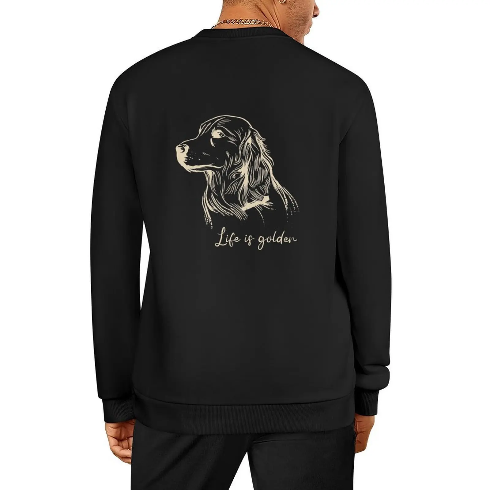 Golden retriever gifts for women, men and kids life is golden Pullover mens clothes autumn new products korean clothes pullover
Golden retriever gifts for women, men and kids life is golden Pullover mens clothes autumn new products korean clothes pullover