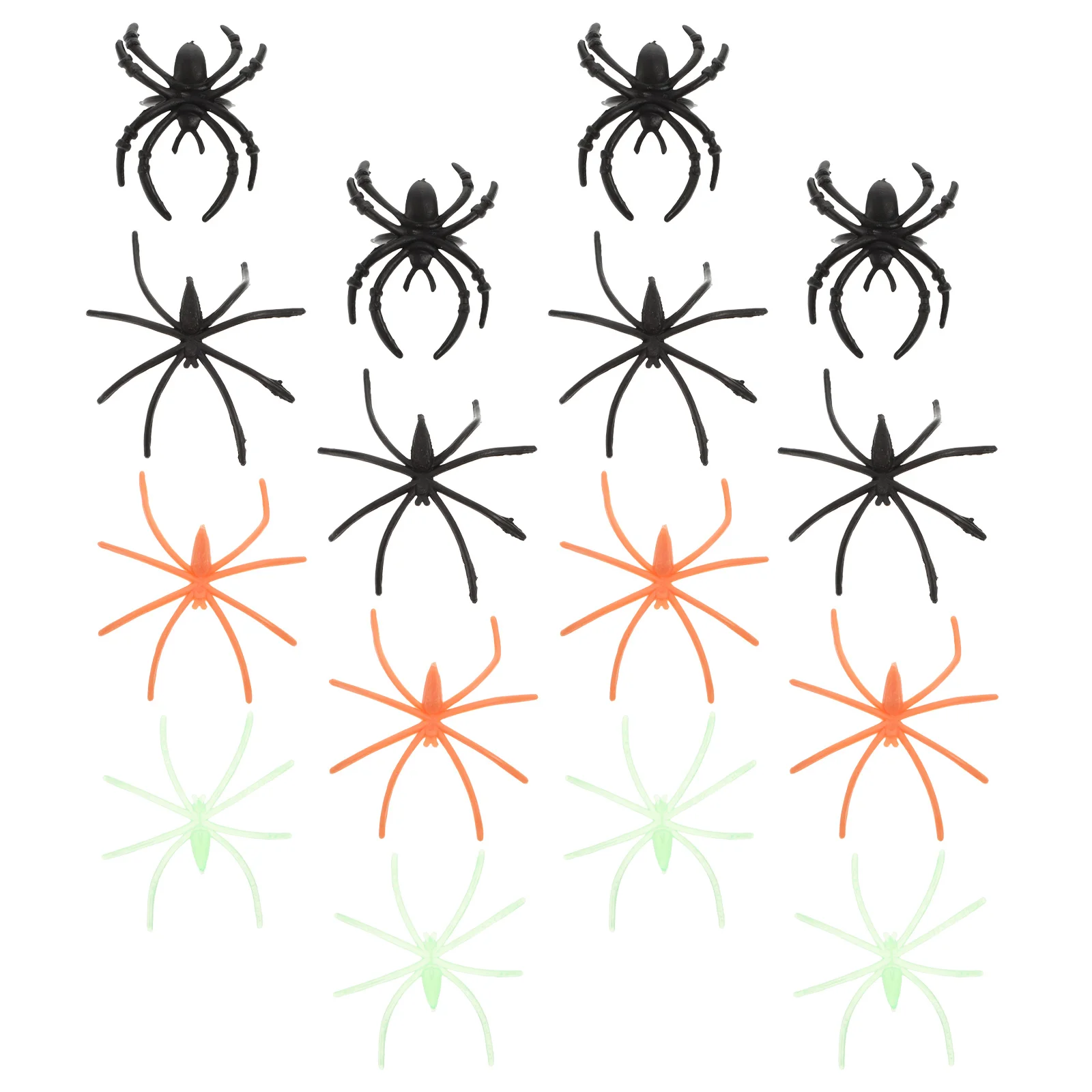 100pcs Spider Ring Luminous Set Glow-in-the-dark Plastic Adornment Decoration Halloween Costume Party Gift Toy
100pcs Spider Ring Luminous Set Glow-in-the-dark Plastic Adornment Decoration Halloween Costume Party Gift Toy