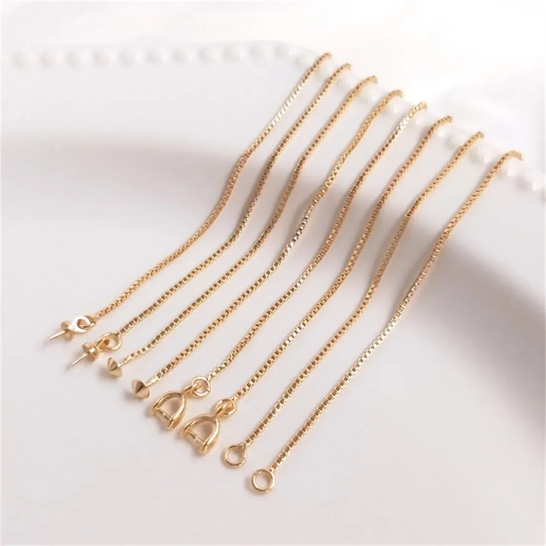 14K Gold Ear Wire Handmade DIY Earrings Tassel Ear Jewelry Material Ear Chain Making Accessories B830
14K Gold Ear Wire Handmade DIY Earrings Tassel Ear Jewelry Material Ear Chain Making Accessories B830