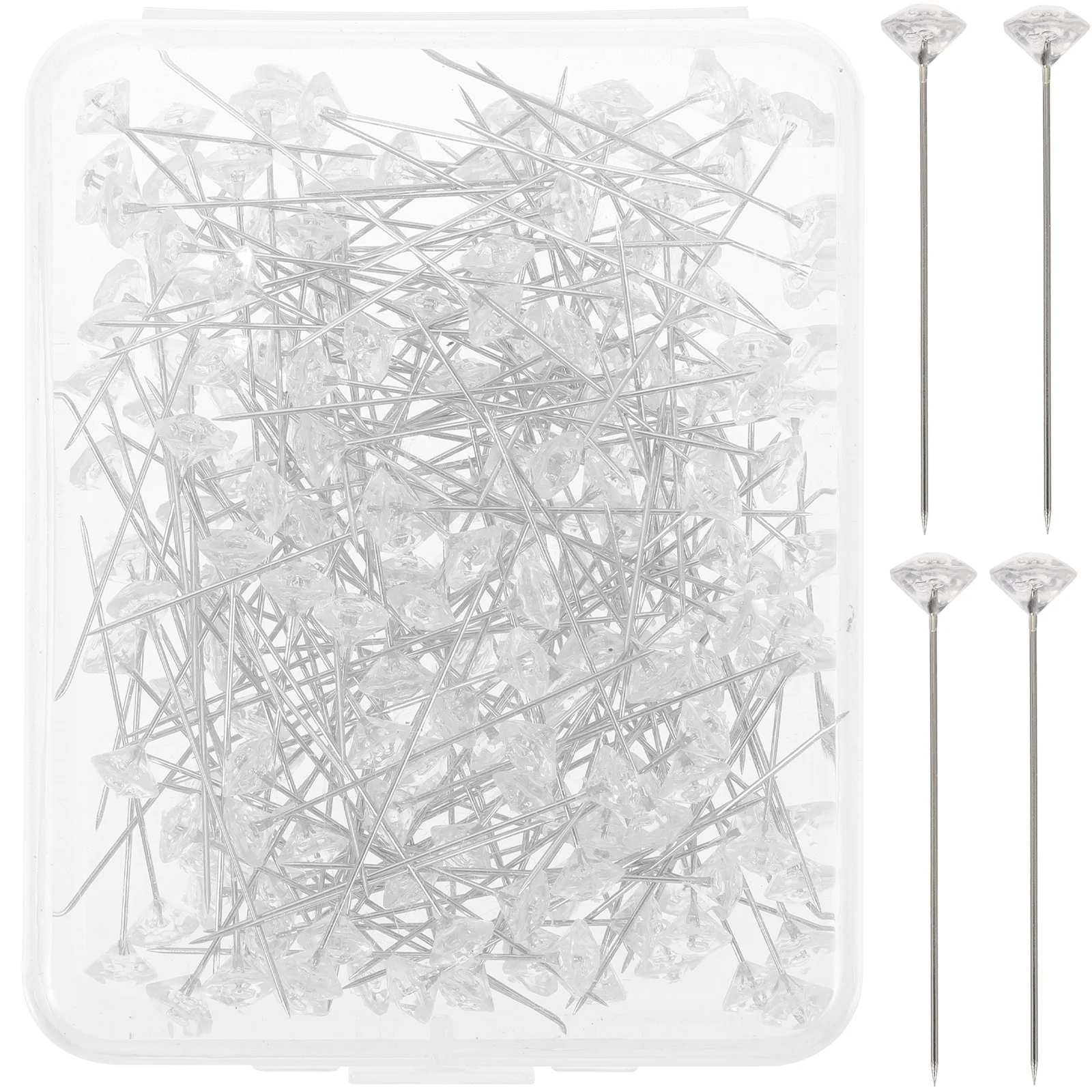 200 Pcs Wedding Fixing Needle Acrylic Pins Straight Flower Arranging Accessories 8X50mm White Color Bouquet DIY Craft Sewing Pin
200 Pcs Wedding Fixing Needle Acrylic Pins Straight Flower Arranging Accessories 8X50mm White Color Bouquet DIY Craft Sewing Pin