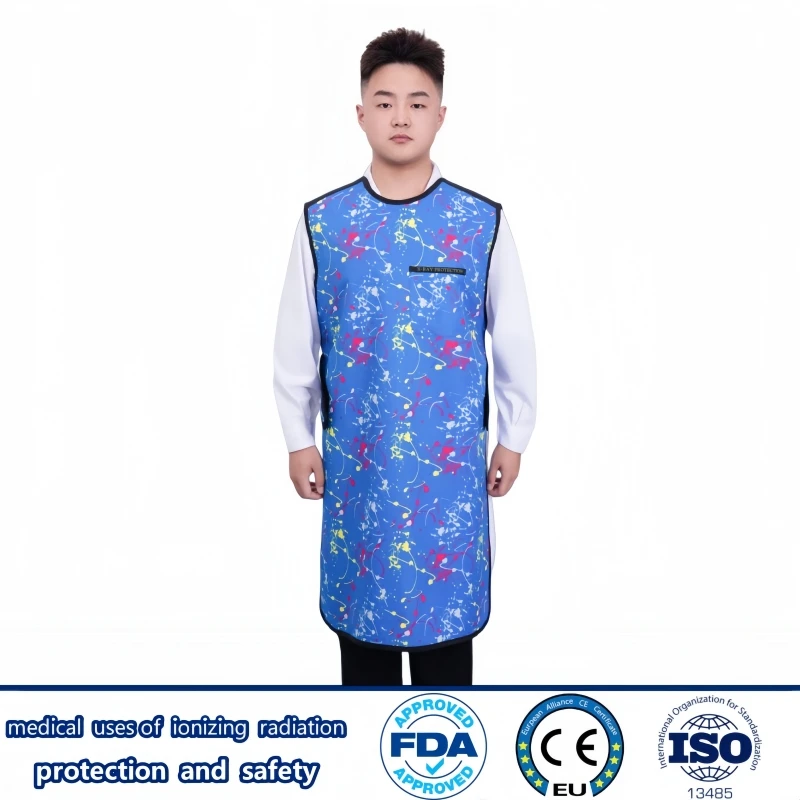 Lightweight x-ray gamma ray radiation protective 0.35/0.5mmpb super soft lead apron radiological protection lead vest
Lightweight x-ray gamma ray radiation protective 0.35/0.5mmpb super soft lead apron radiological protection lead vest