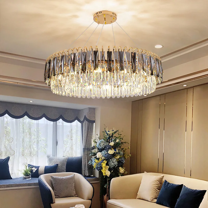 Post-modern light luxury crystal living room chandelier luxury new creative restaurant lamps high-grade villa bedroom lights
Post-modern light luxury crystal living room chandelier luxury new creative restaurant lamps high-grade villa bedroom lights