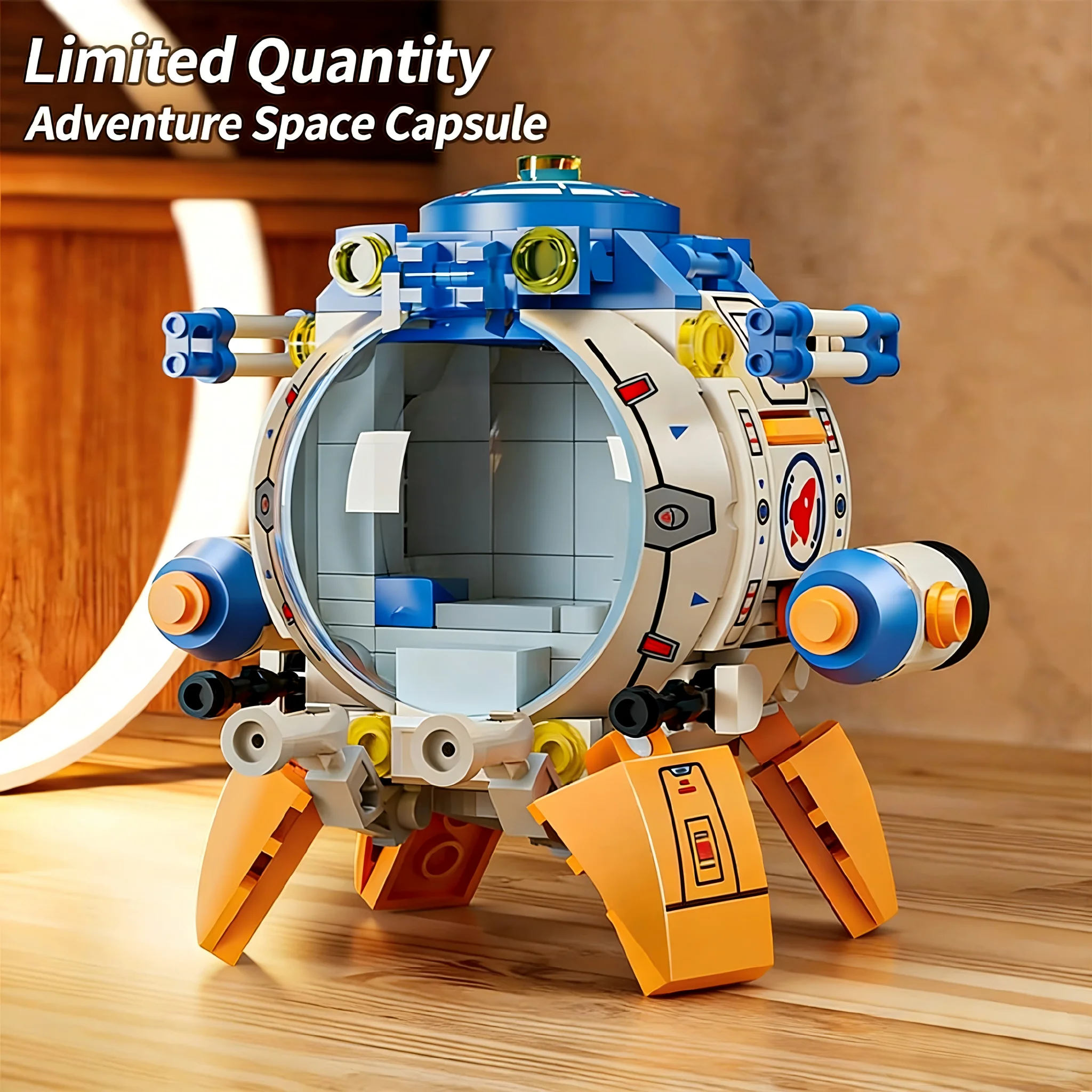 Конструктор-головоломка «Космическая капсула», развивающая игрушка для мальчиков, подарок на день рождения, от 8 лет
Конструктор-головоломка «Космическая капсула», развивающая игрушка для мальчиков, подарок на день рождения, от 8 лет