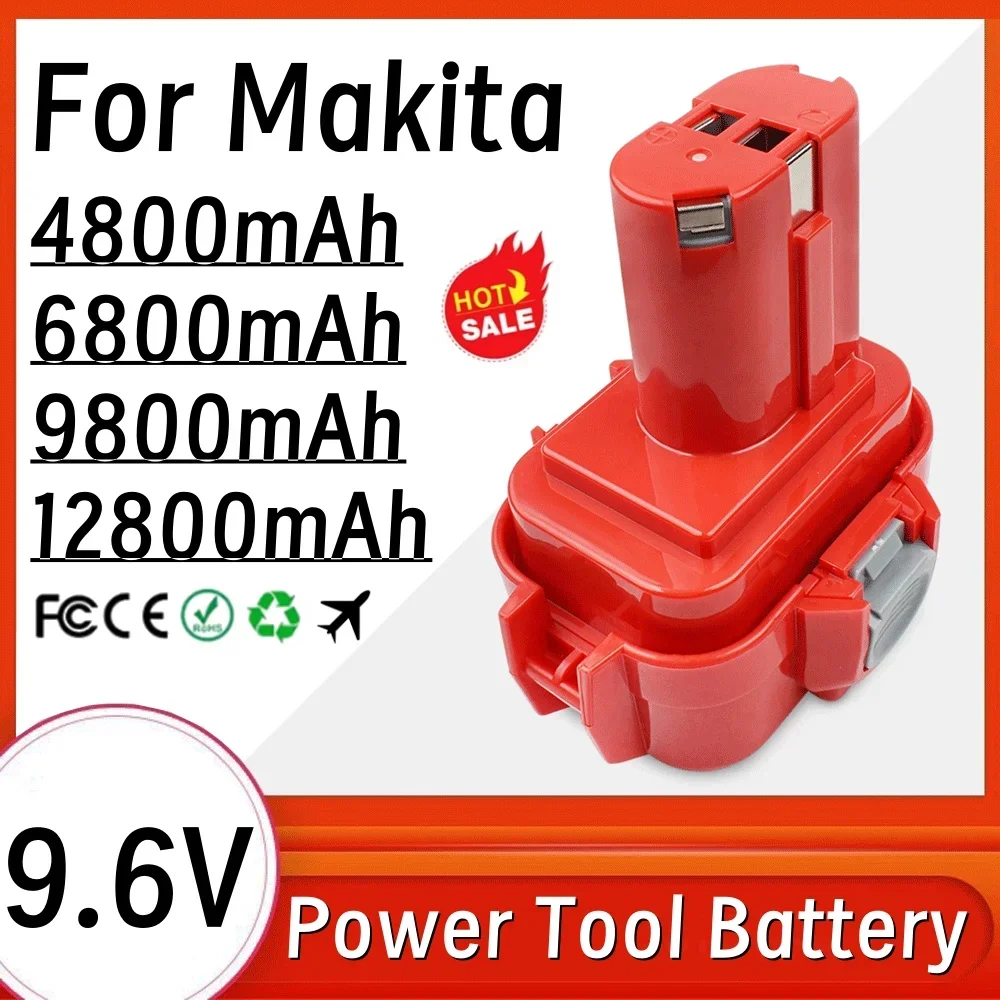 NEW 9.6V 4.8/6.8/9.8/12.8Ah for Makita Battery PA09 9120 9122 9134 9135 9135A Screwdriver Battery Replacement Li-ion Batteries
NEW 9.6V 4.8/6.8/9.8/12.8Ah for Makita Battery PA09 9120 9122 9134 9135 9135A Screwdriver Battery Replacement Li-ion Batteries