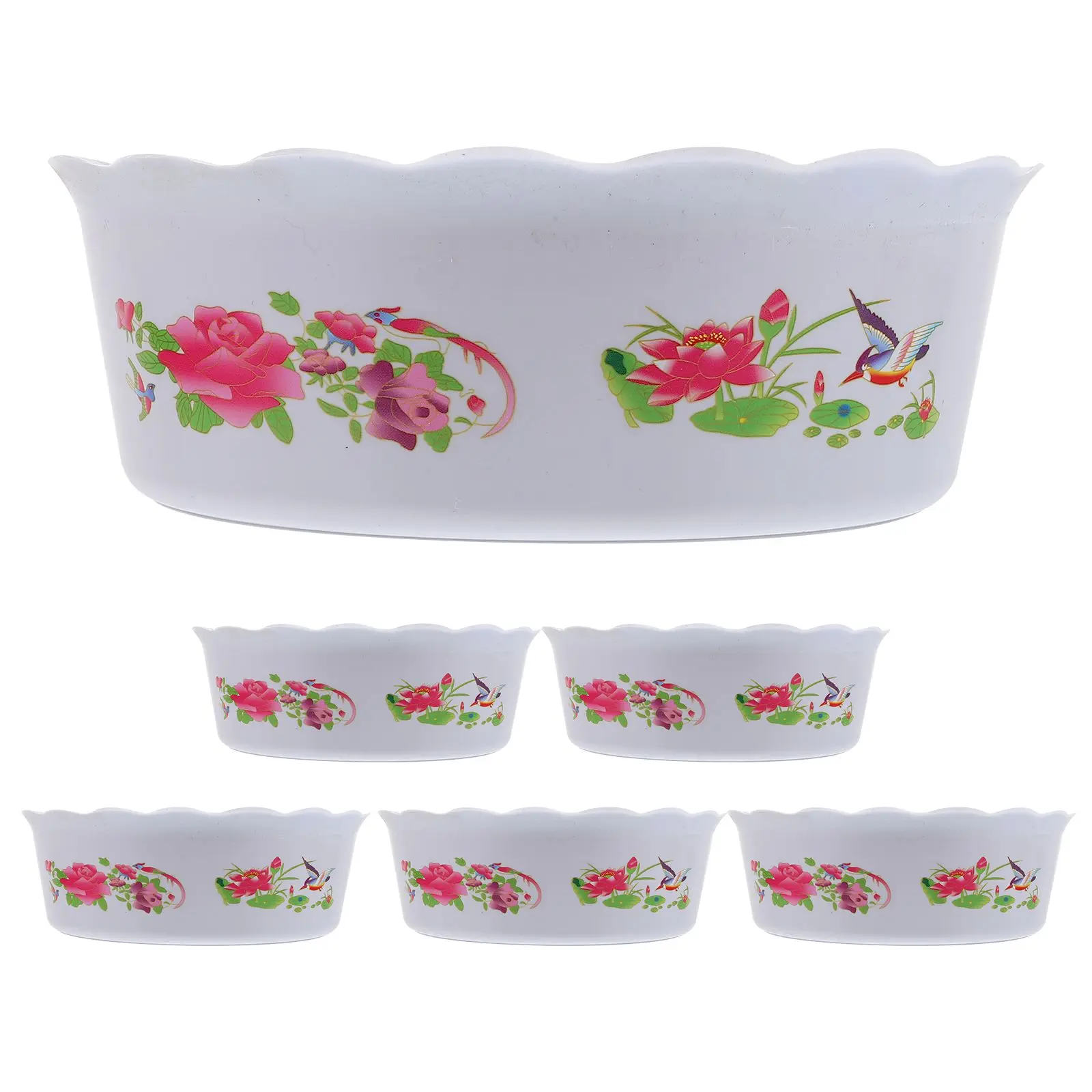 6 Pcs Hydroponic Plants Lily Bowl Water Planter Flower Pot Container Flowerpot Daffodils
6 Pcs Hydroponic Plants Lily Bowl Water Planter Flower Pot Container Flowerpot Daffodils