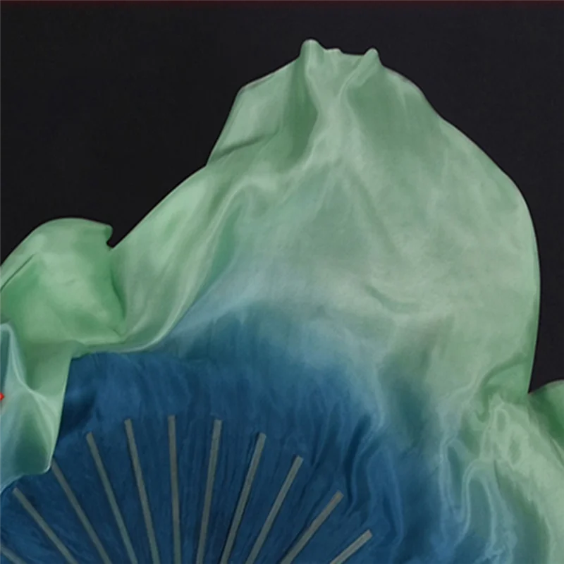 AEF6-2PCS 100% Real Silk Dancer Performance Props Flowy Hand Dye Foldable Dance Fan Green
AEF6-2PCS 100% Real Silk Dancer Performance Props Flowy Hand Dye Foldable Dance Fan Green