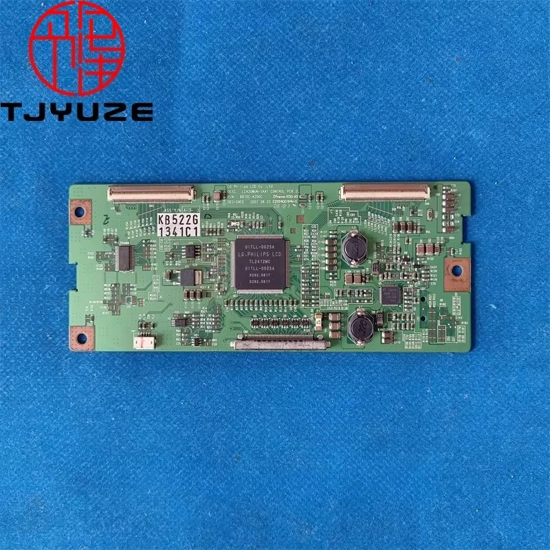 6870C-4200C T-CON Board 4280FD 47PFL7403 42PFL3403 4260FR 4760FR 42PFL3603D Logic Board 6871L-1341D 1341C 4201B 4200A
6870C-4200C T-CON Board 4280FD 47PFL7403 42PFL3403 4260FR 4760FR 42PFL3603D Logic Board 6871L-1341D 1341C 4201B 4200A