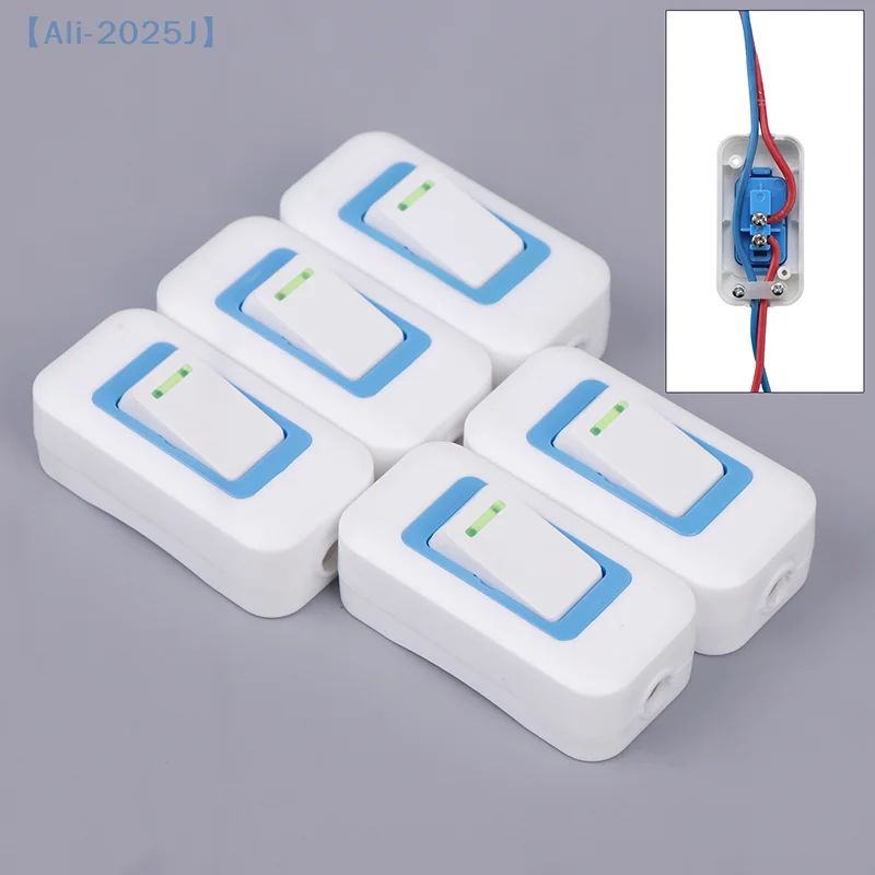 【J】1/5PCS Simple White Small Rocker Button Wiring Switch Hand Pinch Bedside Appliance Push Button Boat Shape Switch
【J】1/5PCS Simple White Small Rocker Button Wiring Switch Hand Pinch Bedside Appliance Push Button Boat Shape Switch