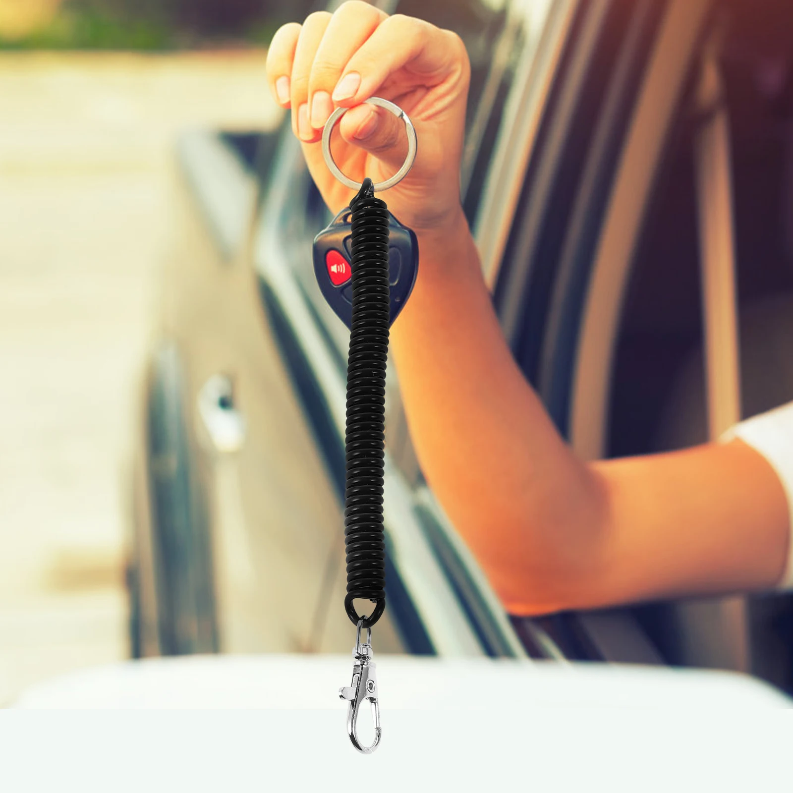 5Pcs Anti Loss Retractable Spring Coil Keychain High Elastic Eva Colorful Holder for Keys Phones Bags Security
5Pcs Anti Loss Retractable Spring Coil Keychain High Elastic Eva Colorful Holder for Keys Phones Bags Security