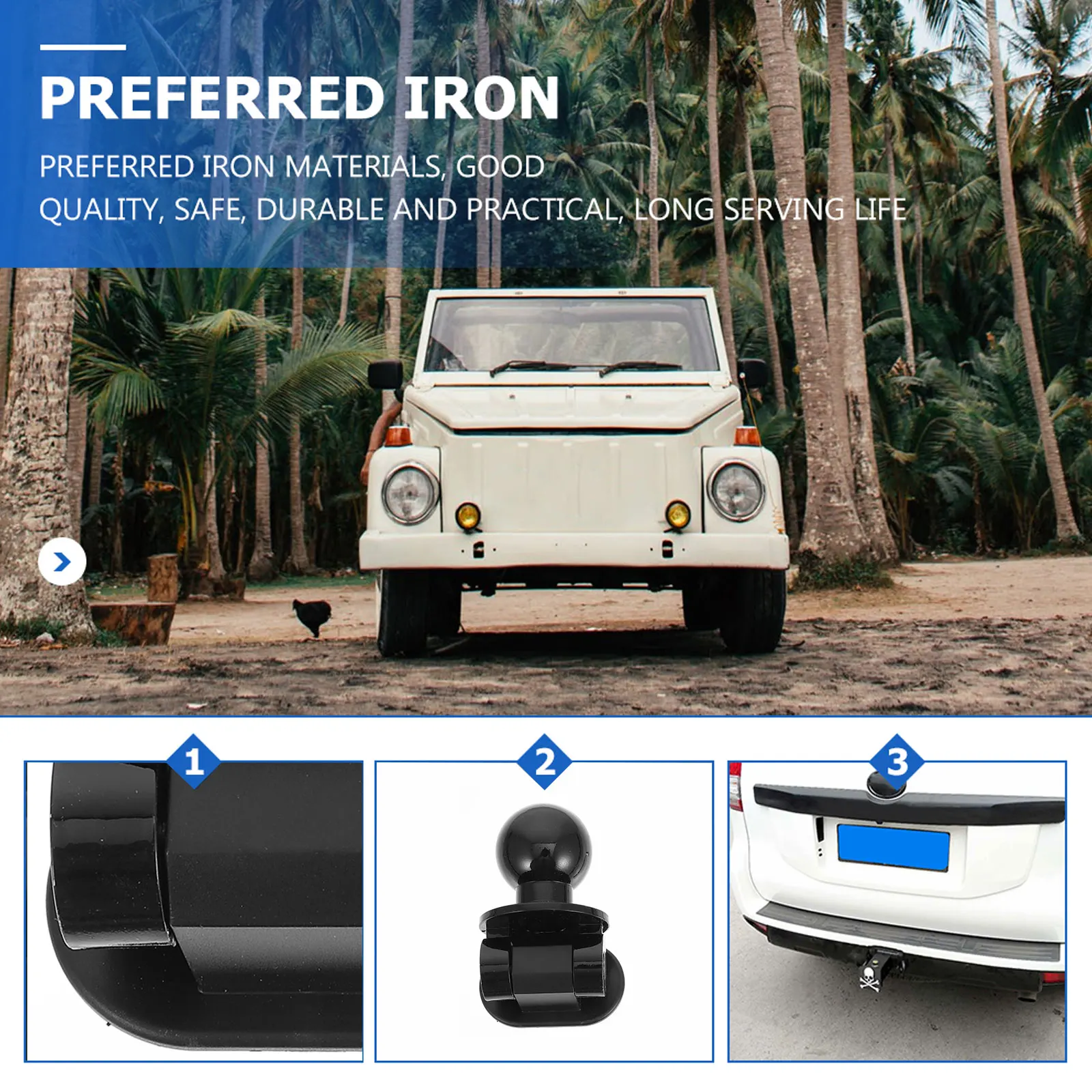 Tow Hook Decoration Car Styling Towing Hook ABS Lightweight Easy Stick Fashion Durable High Simulation Adaptability Stable
Tow Hook Decoration Car Styling Towing Hook ABS Lightweight Easy Stick Fashion Durable High Simulation Adaptability Stable
