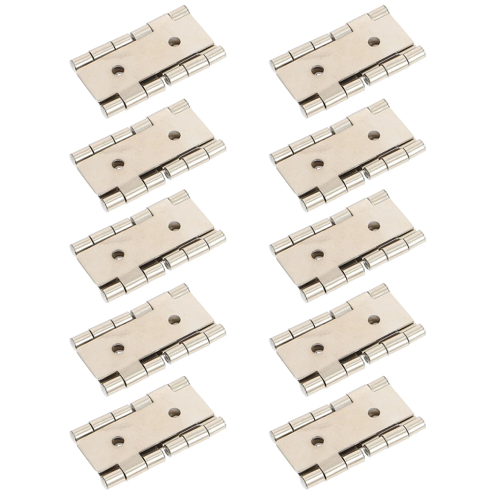 10pcs Iron Double Acting Hinges 47x47mm White Nickel Doors Windows Cupboards Durable Hardware Multipurpose Screen Gate
10pcs Iron Double Acting Hinges 47x47mm White Nickel Doors Windows Cupboards Durable Hardware Multipurpose Screen Gate