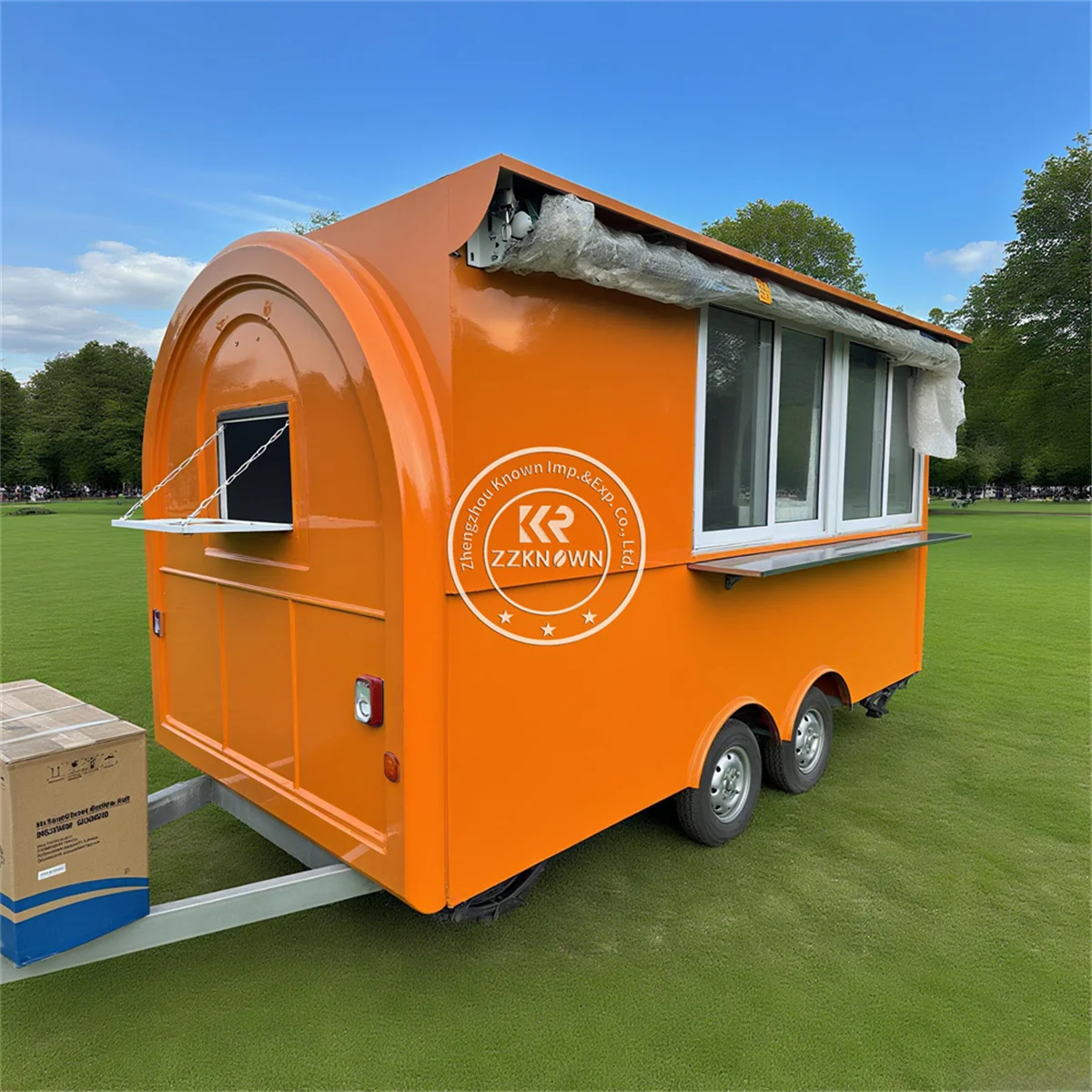 Concession Food Truck Stainless Steel Mobile Fast Food Vending Truck Coffee Pizza Trailer Street Food Trailer With Full Kitchen
Concession Food Truck Stainless Steel Mobile Fast Food Vending Truck Coffee Pizza Trailer Street Food Trailer With Full Kitchen