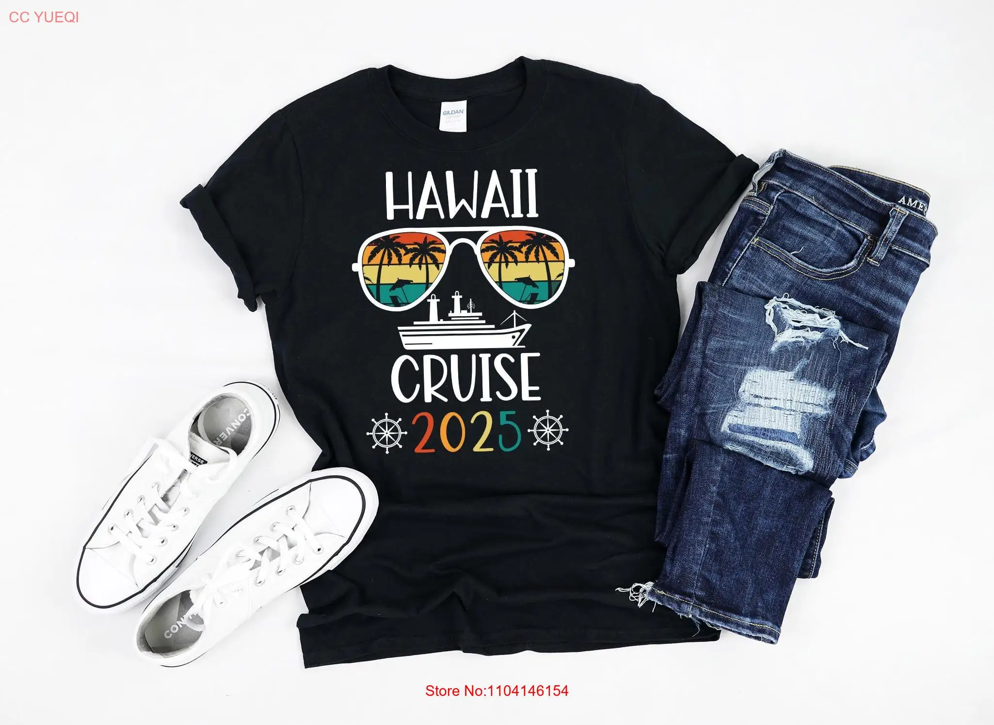 Hawaii Cruise 2025 T Shirt Matching Family Caribbean Vacation long or short sleeves
Hawaii Cruise 2025 T Shirt Matching Family Caribbean Vacation long or short sleeves