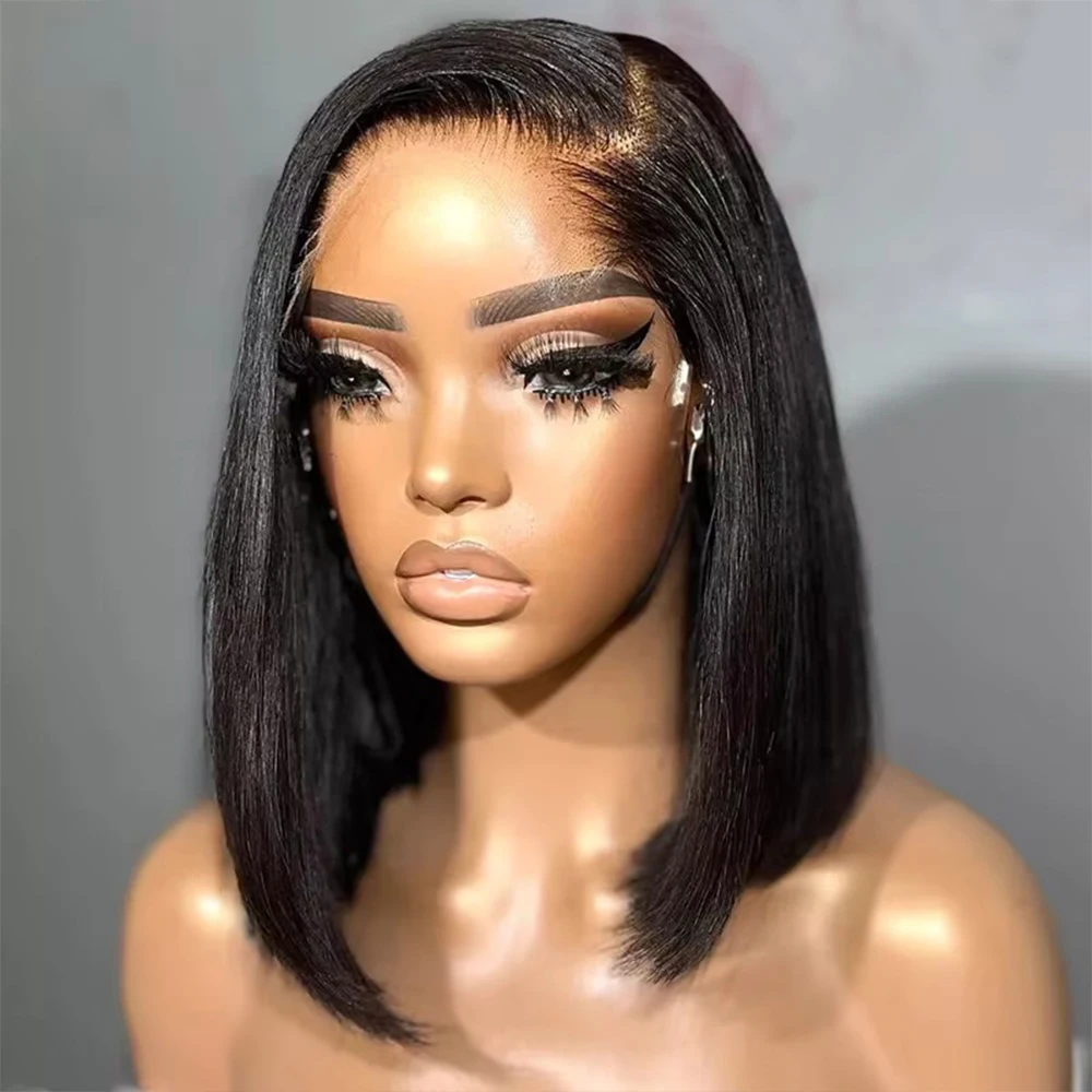 4x4 Straight Short Bob Wigs Lace Front Human Hair Wig Bone Straight 13x4 Lace Front Wigs For Black Women Remy Wig 12 14 16 Inch
4x4 Straight Short Bob Wigs Lace Front Human Hair Wig Bone Straight 13x4 Lace Front Wigs For Black Women Remy Wig 12 14 16 Inch
