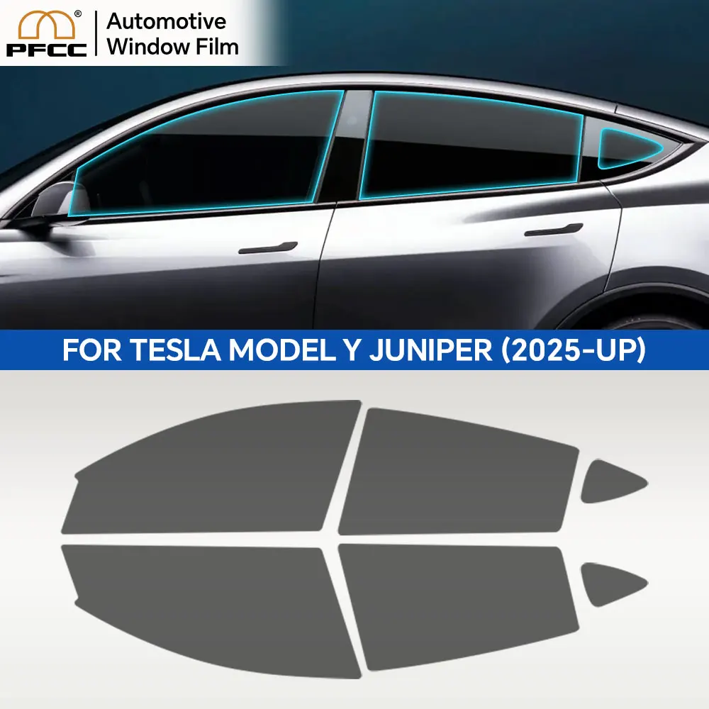 Pre-Cut Car Window Privacy Tint Film For Tesla Model Y 2025 Juniper Auto Sticker Foils ceramic Sunscreen Car Window Tint Film
Pre-Cut Car Window Privacy Tint Film For Tesla Model Y 2025 Juniper Auto Sticker Foils ceramic Sunscreen Car Window Tint Film